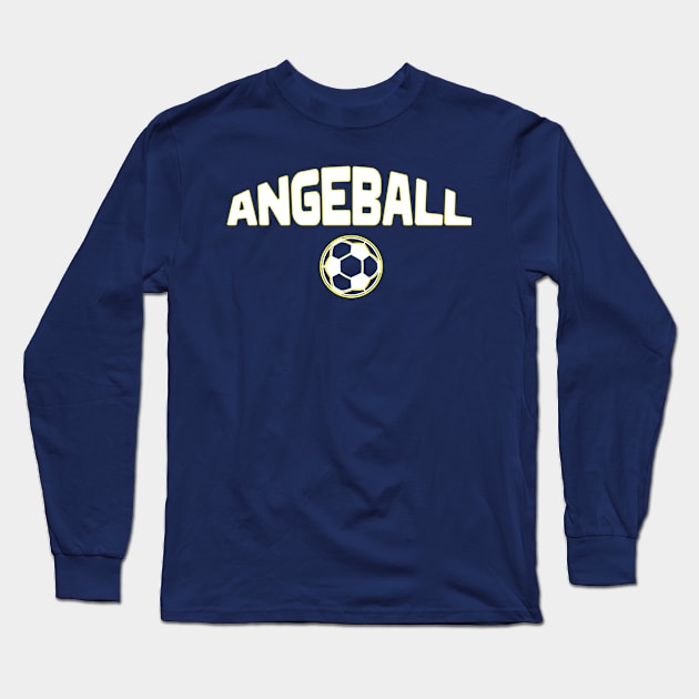 Tottenham Hotspur Angeball Long Sleeve T-Shirt by Boo Face Designs
